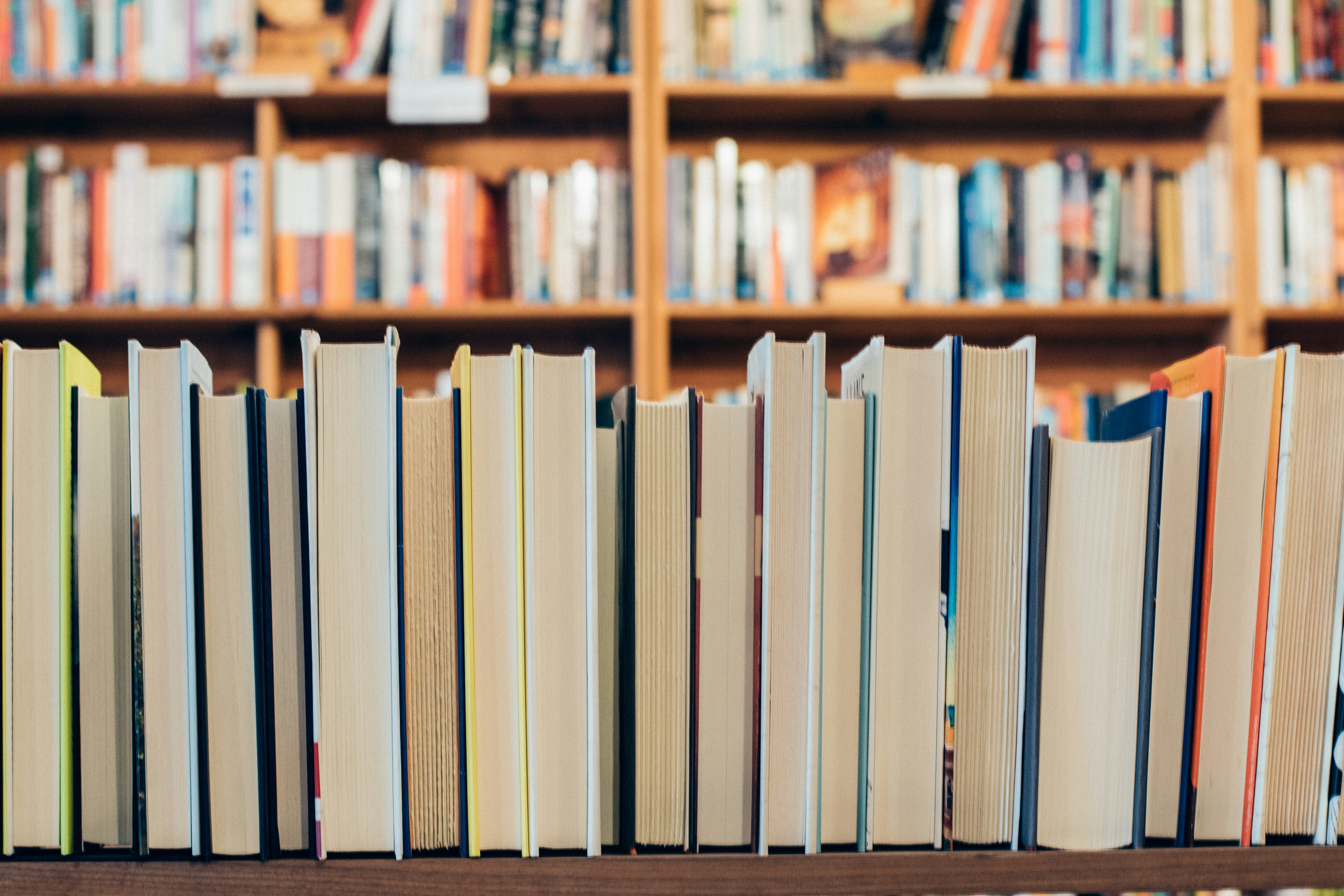 Library Books Photo by Jessica Ruscello on Unsplash