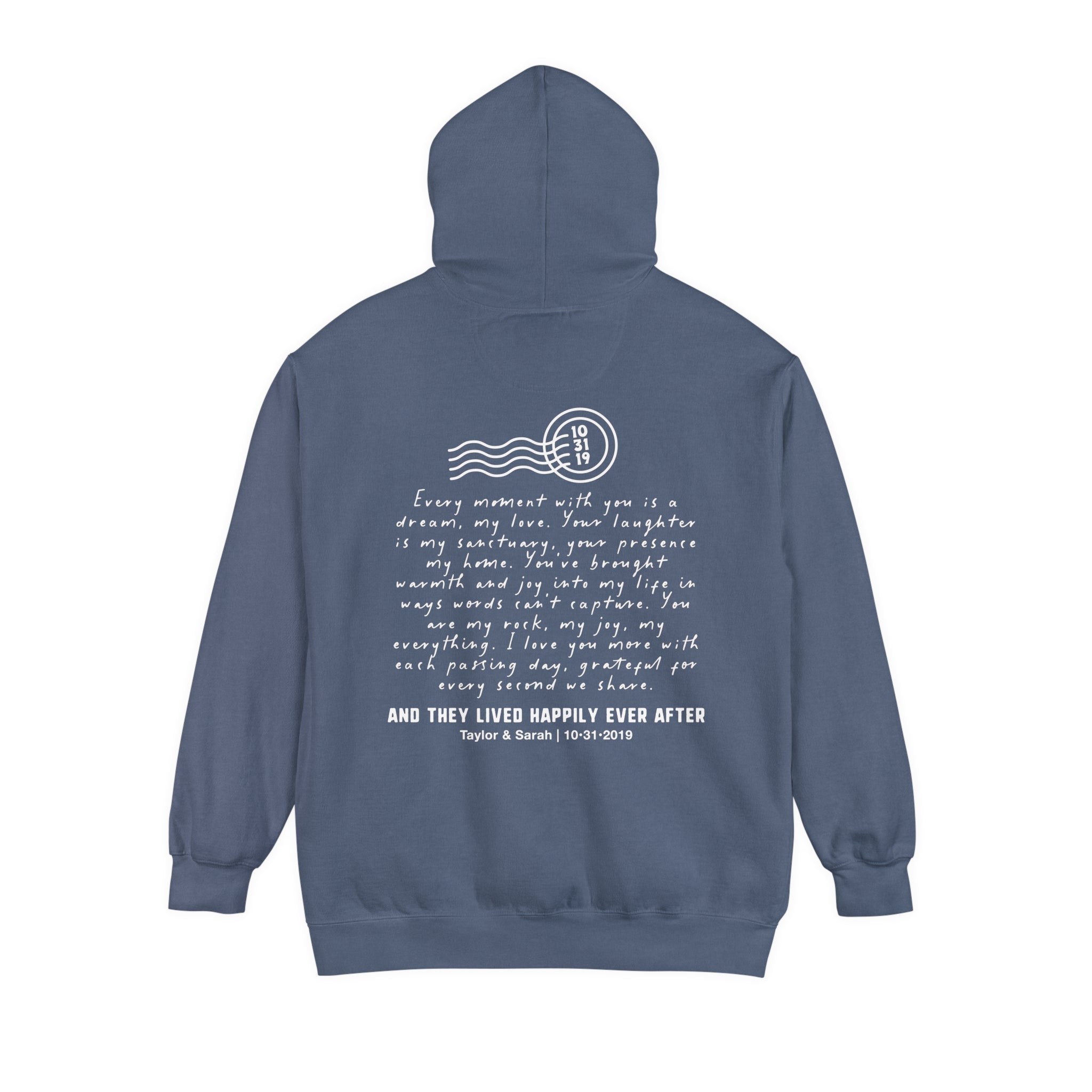 Love Letter Unisex Garment-Dyed Hoodie