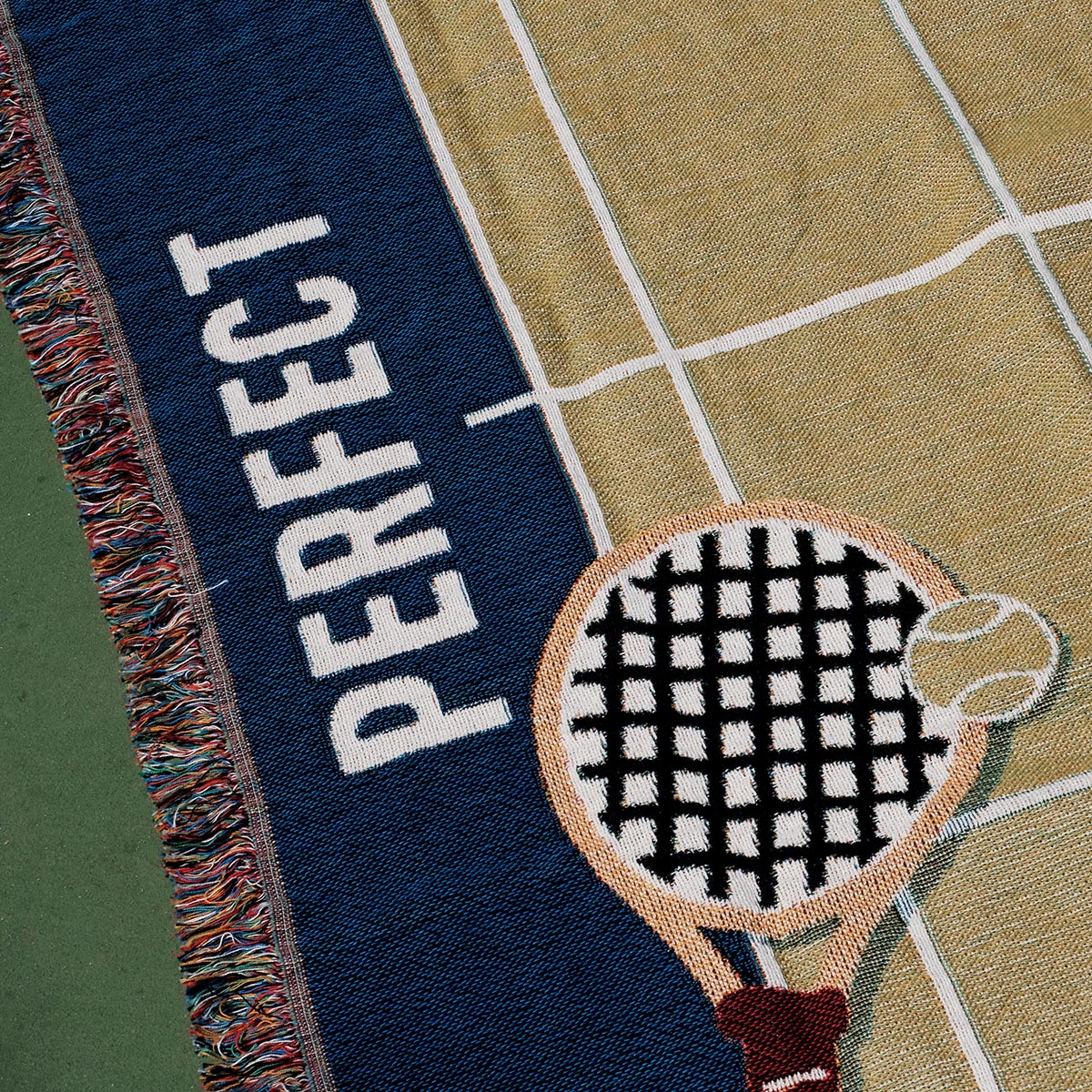 Personalized Tennis Couple Blanket