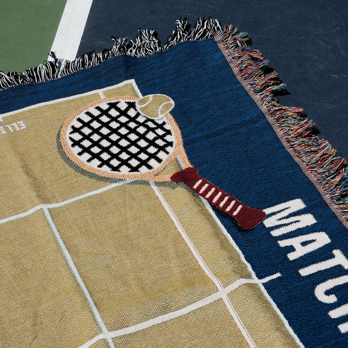 Personalized Tennis Couple Blanket
