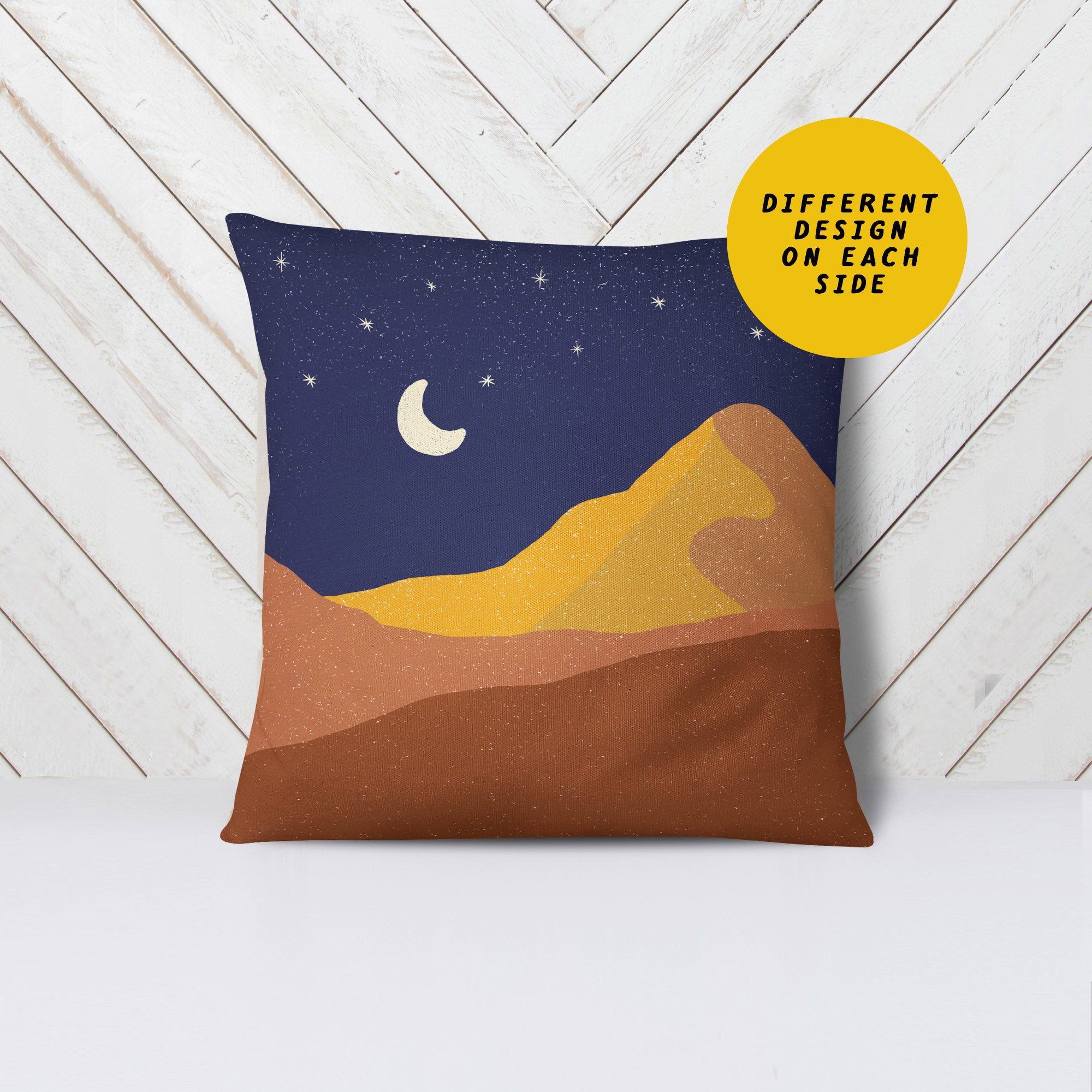 Day and Night Pillow - Pillow - Personalized Gifts for Couples, Custom Birthday Gifts, Custom Anniversary Gifts | Relatable Basic